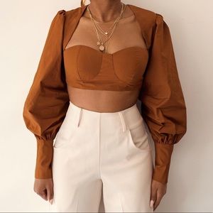 Hanifa Kayla top. Size XS.